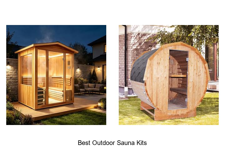 best outdoor sauna kits
