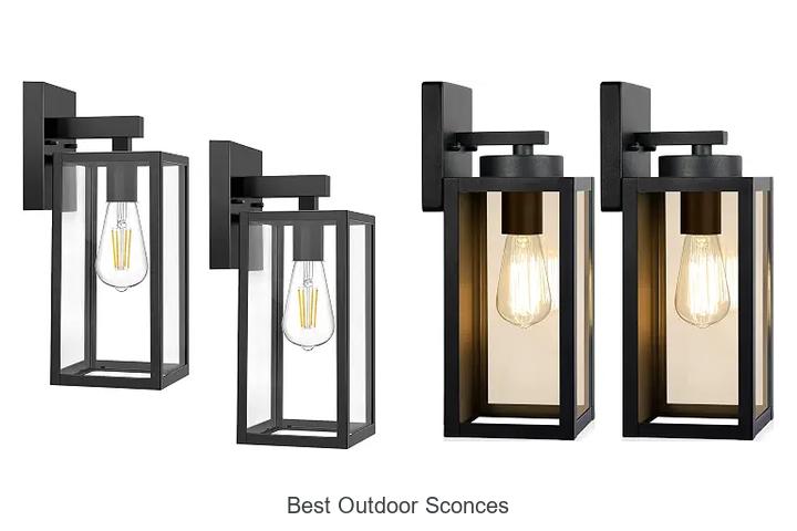 best outdoor sconces