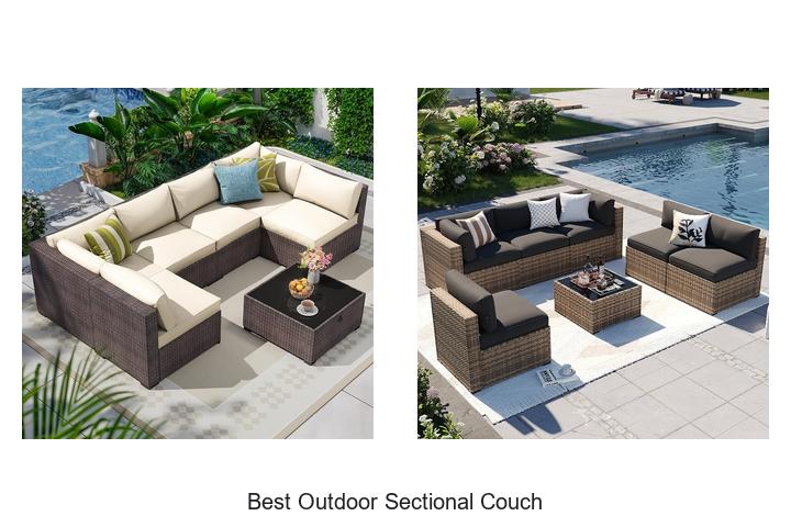 best outdoor sectional couch