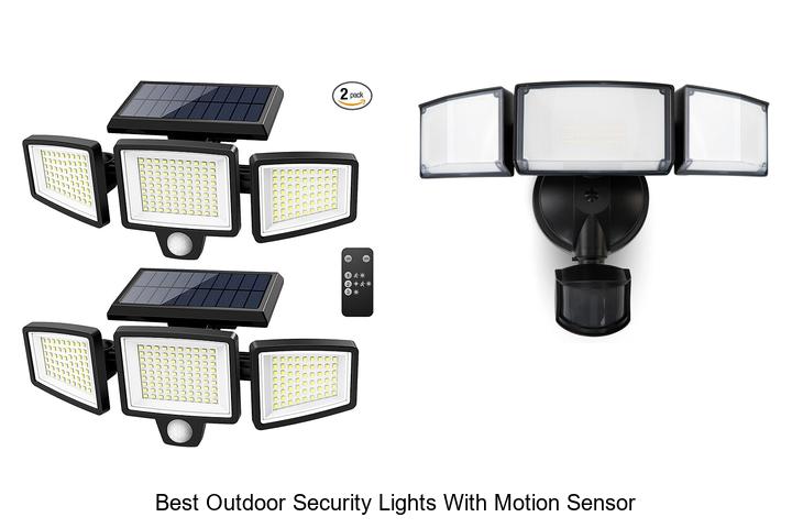 best outdoor security lights with motion sensor