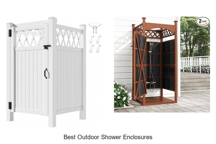 best outdoor shower enclosures