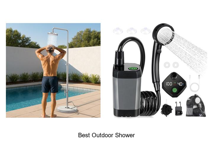 best outdoor shower