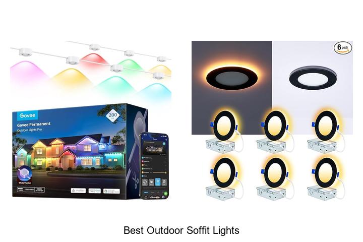 best outdoor soffit lights