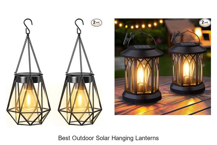 best outdoor solar hanging lanterns