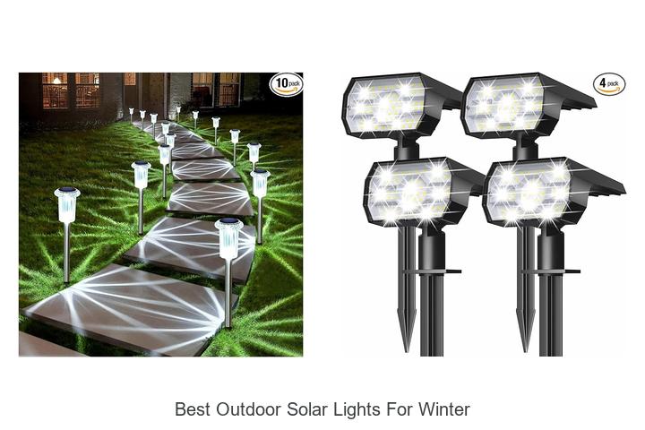 best outdoor solar lights for winter