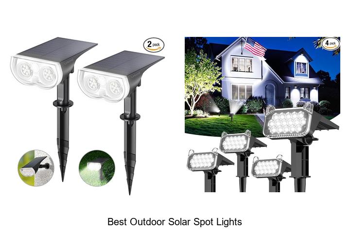 best outdoor solar spot lights