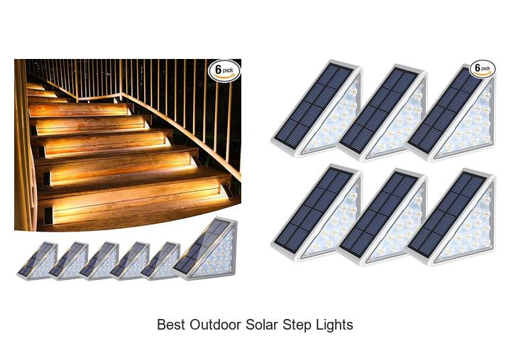 best outdoor solar step lights