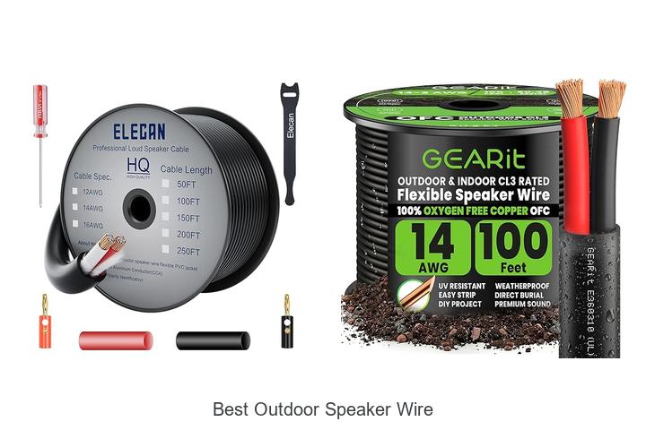 best outdoor speaker wire