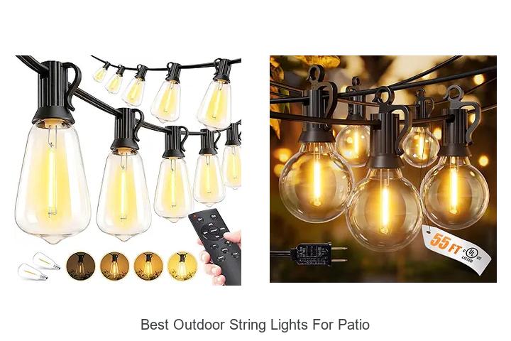 best outdoor string lights for patio