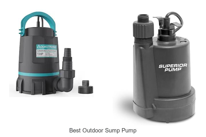 best outdoor sump pump