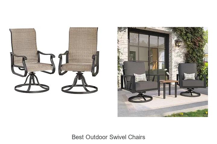 best outdoor swivel chairs