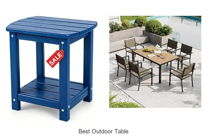 best outdoor table
