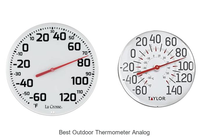 best outdoor thermometer analog