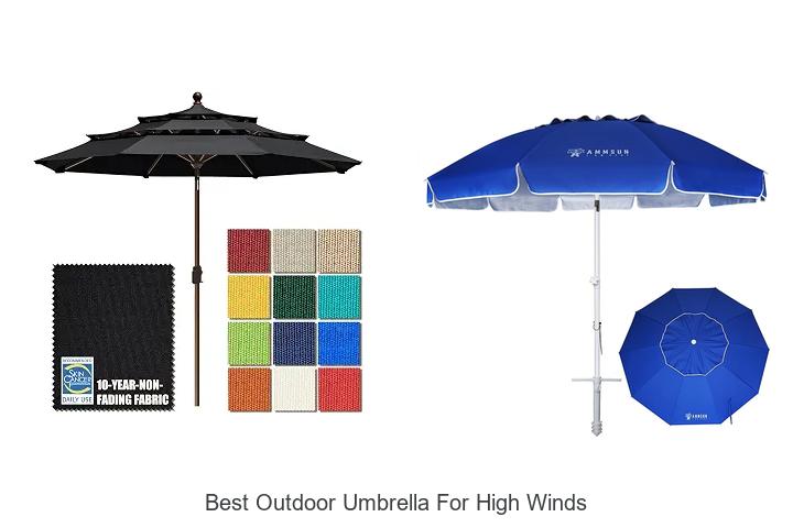 best outdoor umbrella for high winds