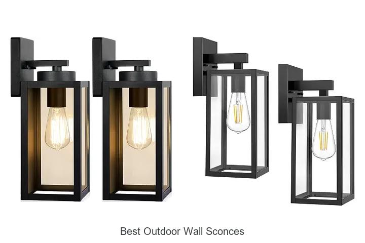 best outdoor wall sconces