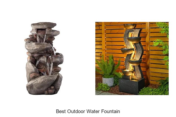 best outdoor water fountain