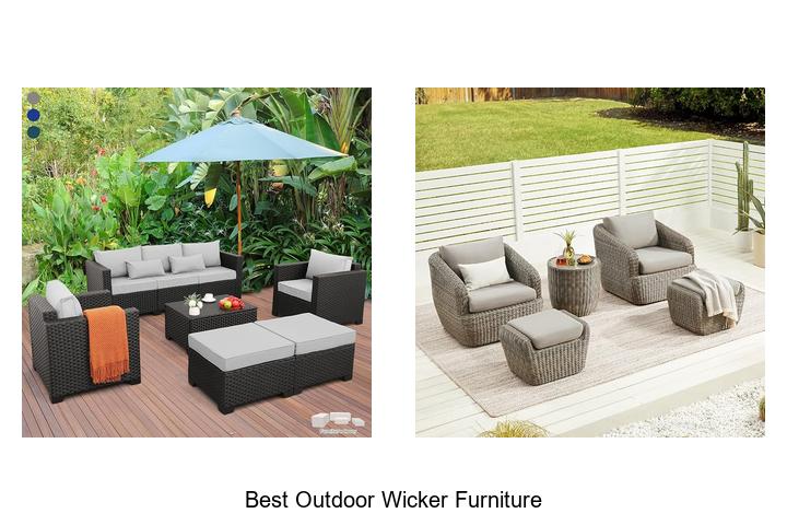 best outdoor wicker furniture