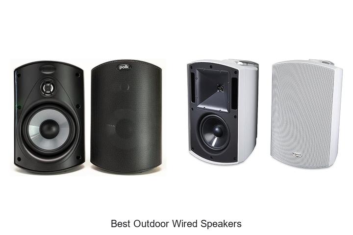 best outdoor wired speakers