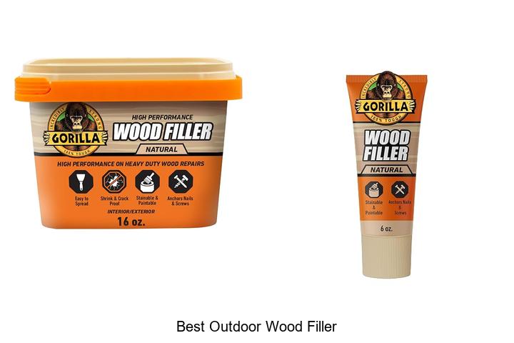 best outdoor wood filler