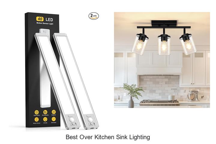 best over kitchen sink lighting