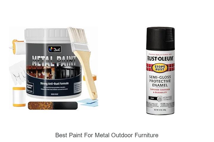 best paint for metal outdoor furniture