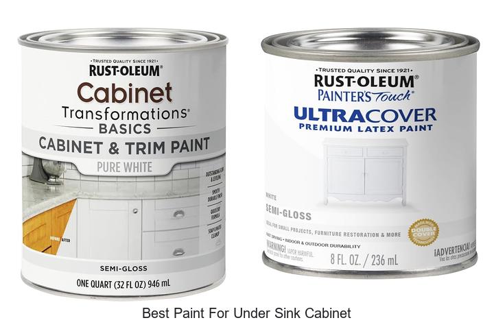 best paint for under sink cabinet