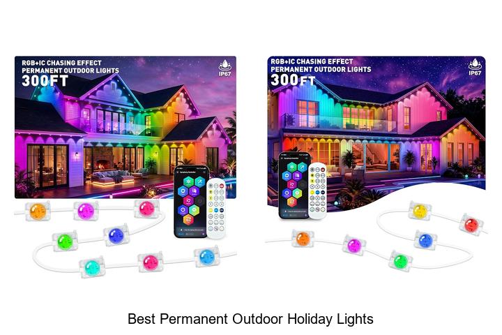 best permanent outdoor holiday lights