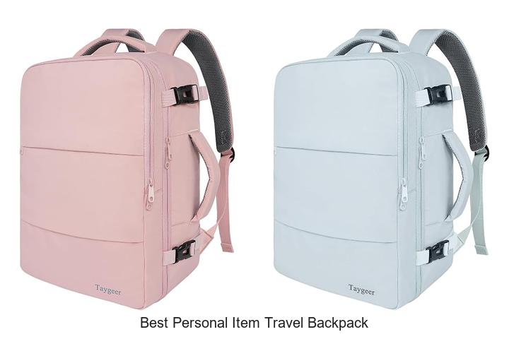 best personal item travel backpack