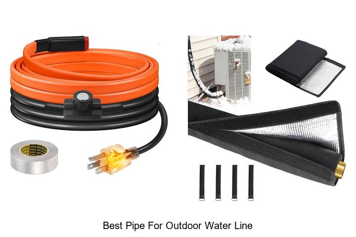 best pipe for outdoor water line