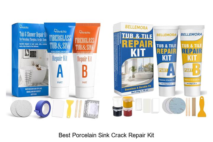 best porcelain sink crack repair kit