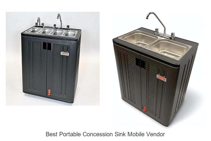 best portable concession sink mobile vendor