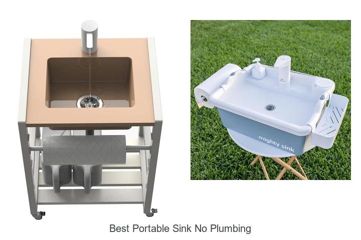 best portable sink no plumbing