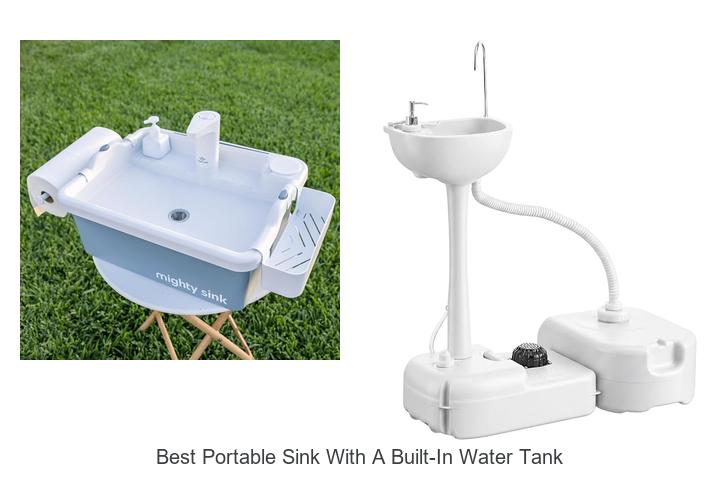 best portable sink with a built in water tank