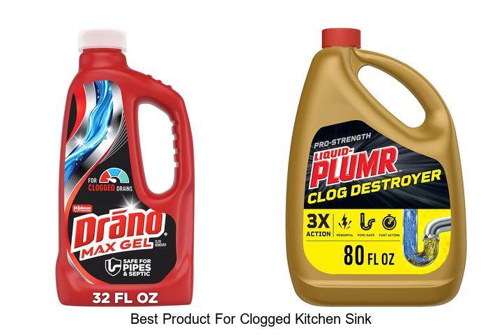 best product for clogged kitchen sink