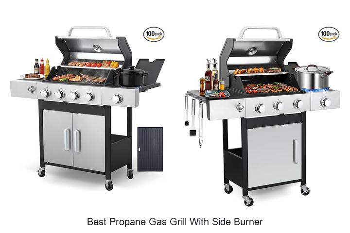 best propane gas grill with side burner