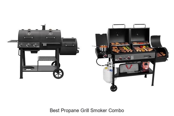 best propane grill smoker combo
