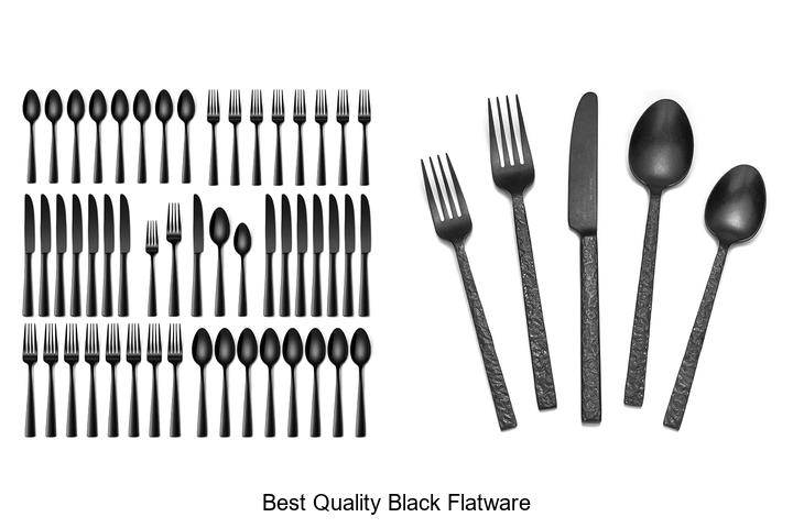 best quality black flatware