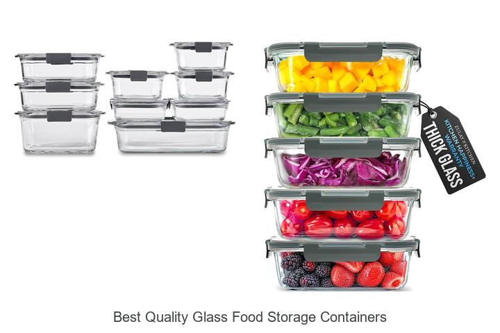 best quality glass food storage containers