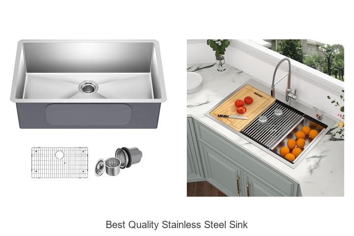 best quality stainless steel sink