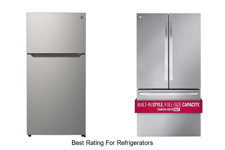 best rating for refrigerators