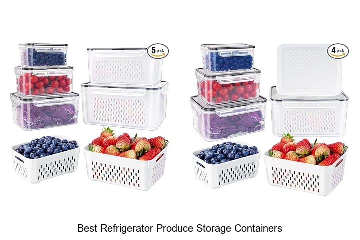best refrigerator produce storage containers