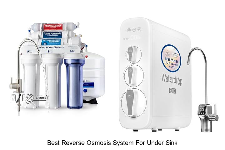best reverse osmosis system for under sink