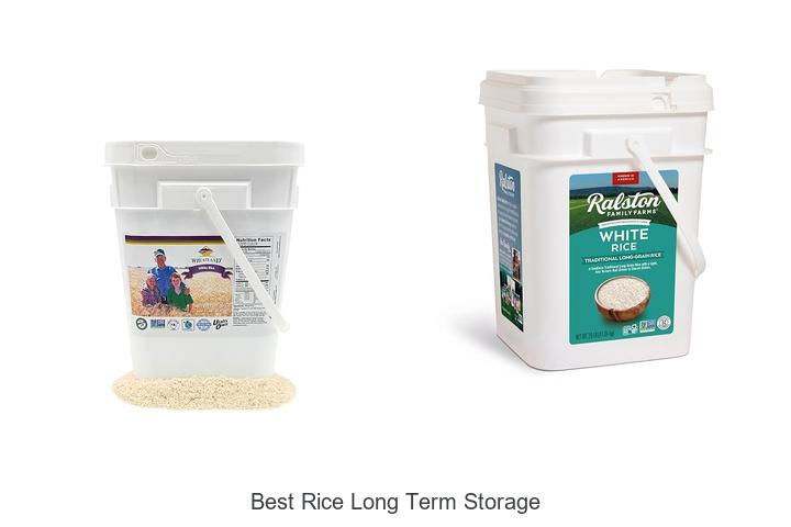 best rice long term storage