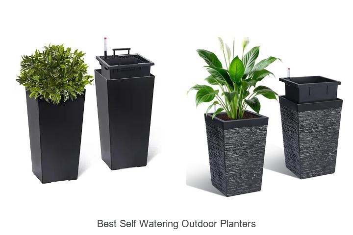 best self watering outdoor planters