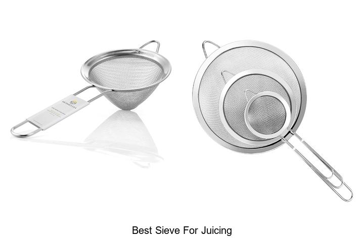 best sieve for juicing