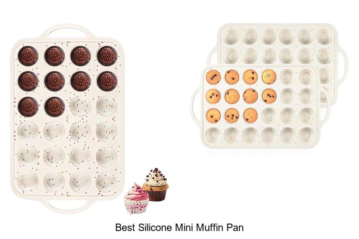 best silicone mini muffin pan