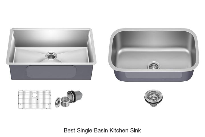 best single basin kitchen sink