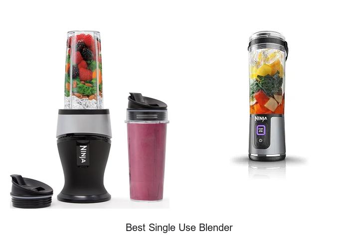 best single use blender