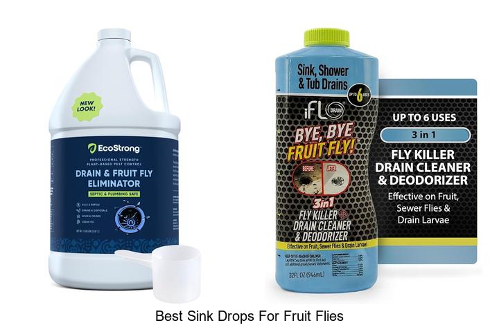 best sink drops for fruit flies