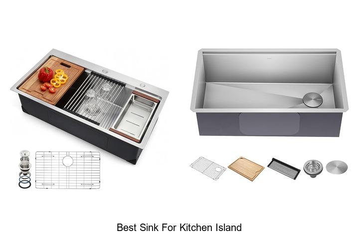 best sink for kitchen island